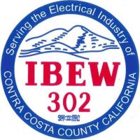 IBEW 302 International Brotherhood of Electrical Workers IBEW 302; Contra Costa County California