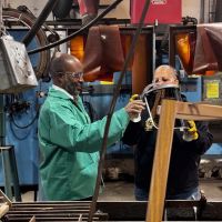 Instructor at hands-on learning event Instructor at hands-on learning event